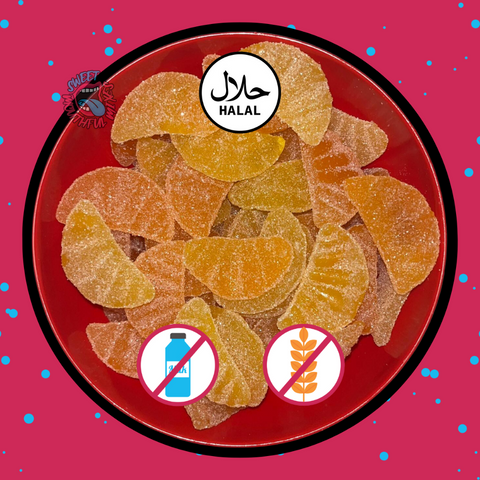 Gummy Orange and Lemon Slices