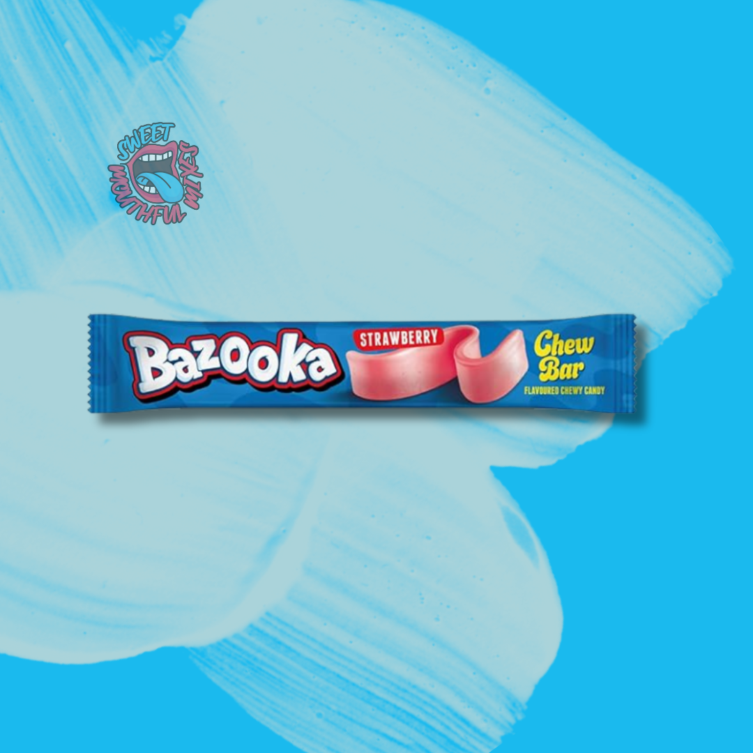 Bazooka Strawberry Chew Bar– Sweet Mouthful Mixes