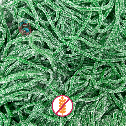 Just Sour Spaghetti Green Apple Laces