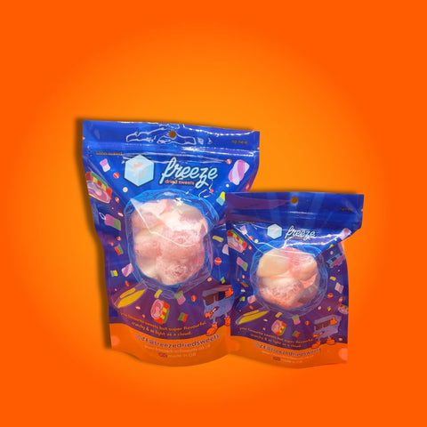 Heart Throbs x 4 Pieces - Freeze Dried Sweets