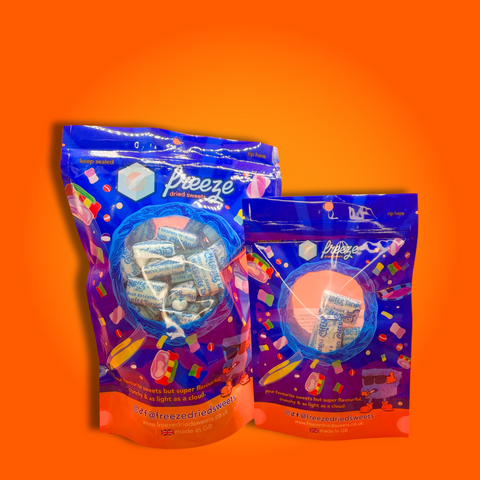 Tango Blue Raspberry Chewbies 10 Pieces - Freeze Dried Sweets