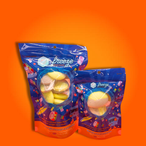 BUBs Banana Caramel 5 Pieces - Freeze Dried Sweets | Vegan
