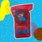 Just 3D Fizzy Stars Cherry