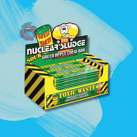 Toxic Waste Green Apple Chew Bar
