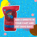 Create Your Own Giant Cable Mix Sweets | Choose from 5 different flavours, 10 flavours, or more | Minimum of 5 Selections | All Items Added to Your Basket Will Be Bagged in a Colourful Resealable Pouch or 5kg Bucket