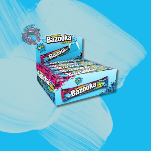 Bazooka Blue Raspberry Chew Bar