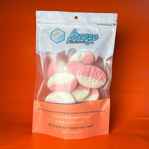 BUBs Watermelon Foam 5 Pieces - Freeze Dried Sweets | Vegan Vegetarian Gluten and Dairy Free