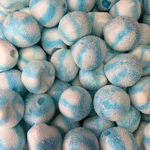 Blue Raspberry Twist Kisses 6 Pieces - Freeze Dried Sweets - Gluten Free & Dairy Free