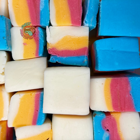 Just Bubblegum Rainbow Nougat