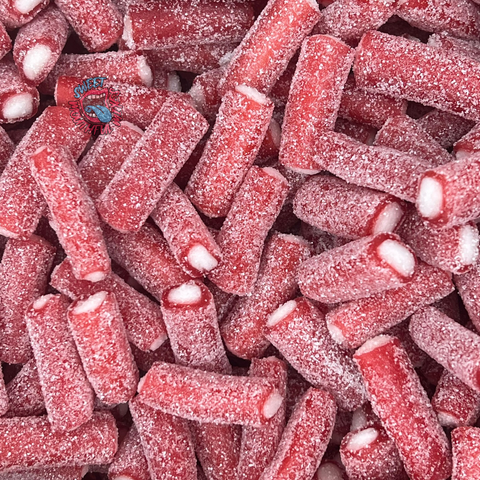 Sour Strawberry Pencil Bites