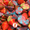 Just Multicoloured Spinning Tops