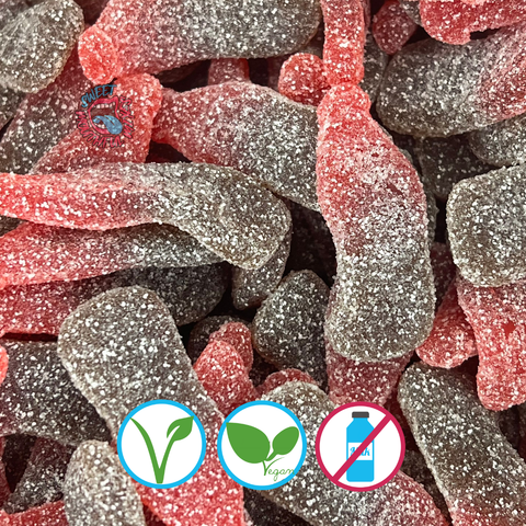 Fizzy Cherry Cola Bottles