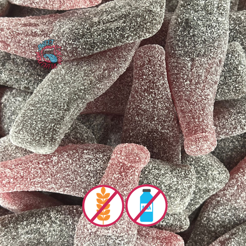 Jumbo Fizzy Cherry Cola Bottles