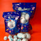 Dr. Sour Powder Balls Sour Blueberry 50g - Freeze Dried Sweets - Vegetarian & Halal, Gluten-Free