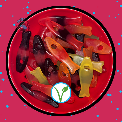 Create Your Own Veggie Mix Sweets | Choose from 500g (5 sweets), 1kg (10 sweets), or 5kg (50 sweets) | Minimum of 5 Selections at 100g Each | All Items Added to Your Basket Will Be Bagged in a Colourful Resealable Pouch or 5kg Bucket