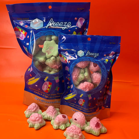 Jelly Filled Strawberries 4 Pieces - Freeze Dried Sweets | Gluten-Free