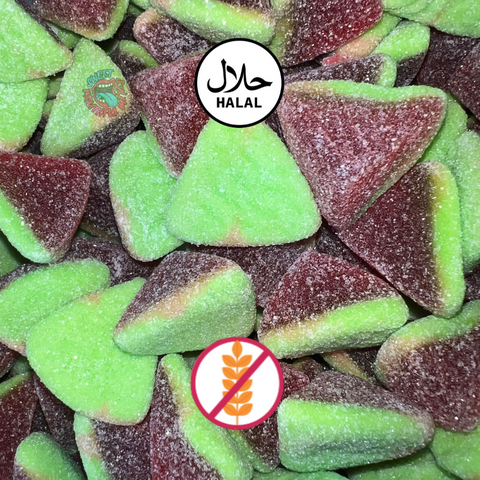 Jelly Filled Fizzy Watermelons