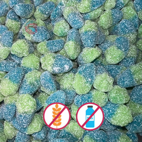 Mini Fizzy Blue Raspberries