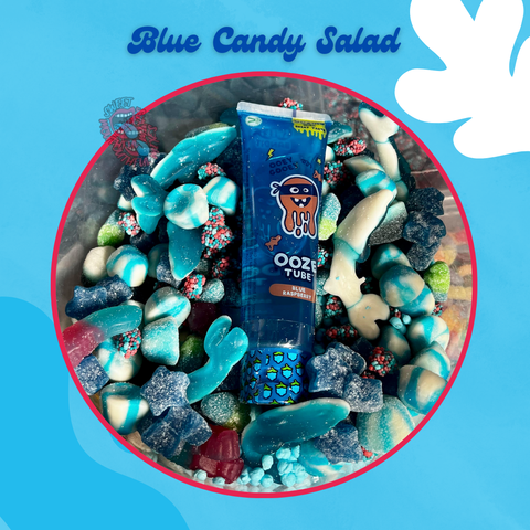 Blue Candy Salad with FREE SOUR GEL
