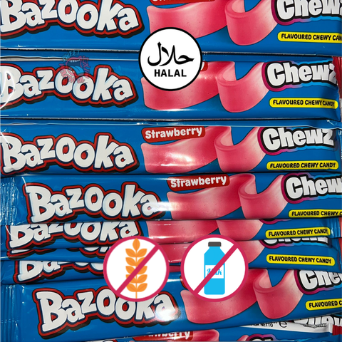Bazooka Sour Strawberry Chew Bar