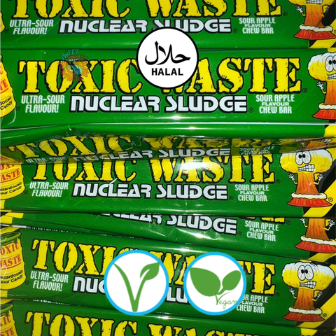 Toxic Waste Green Apple Chew Bar