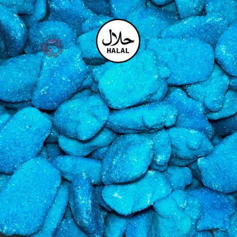 Sugared Foam Raspberries