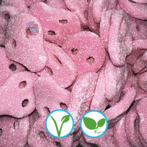 Fizzy Pink Sour Skull