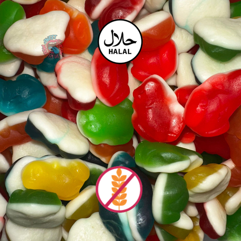 Multicoloured Frog Gummies