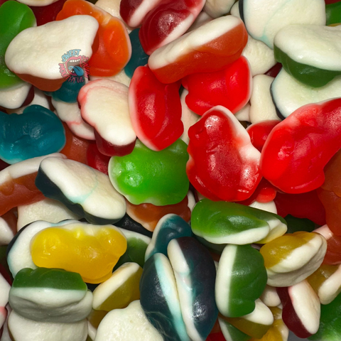 Multicoloured Frog Gummies