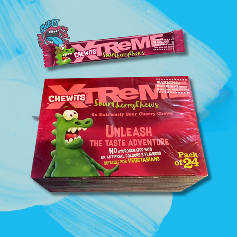 Chewit Xtreme Sour Cherry Chews