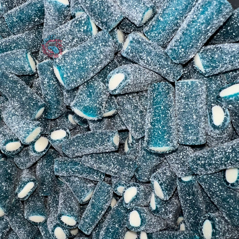 Just Fizzy Blue Raspberry Bites