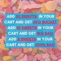 Create Your Own Vegan Mix Sweets | Choose from 500g (5 sweets), 1kg (10 sweets), or 5kg (50 sweets) | Minimum of 5 Selections at 100g Each | All Items Added to Your Basket Will Be Bagged in a Colourful Resealable Pouch or 5kg Bucket