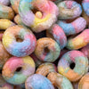 Multicolour Sour Rings 2 Pieces  - Freeze Dried Sweets - Gluten-Free