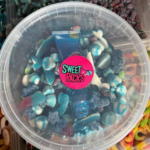 Blue Candy Salad with FREE SOUR GEL
