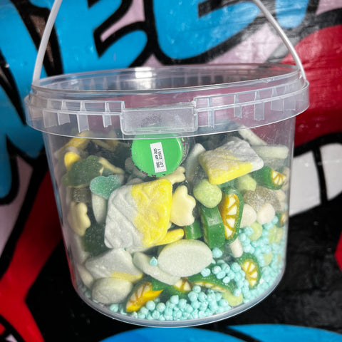 Green Candy Salad with FREE SOUR GEL