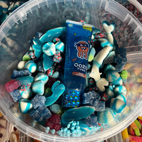 Blue Candy Salad with FREE SOUR GEL