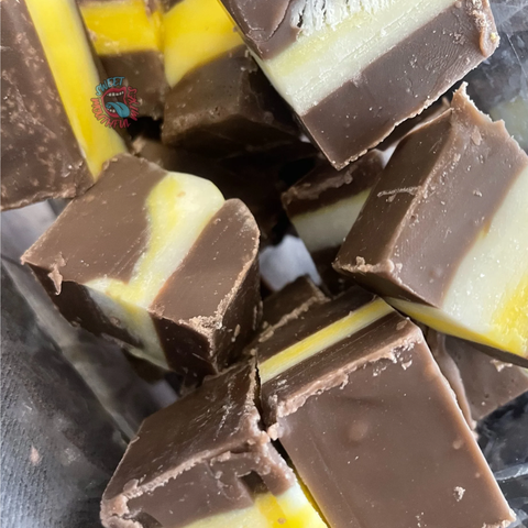 Creme Egg Fudge Nougat