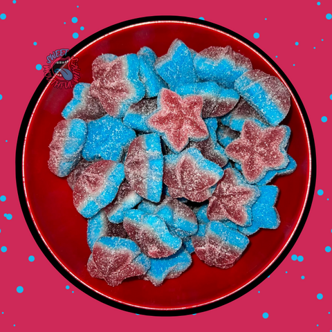 Just 3D Fizzy Stars Cherry