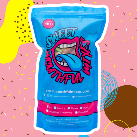 Just Fizzy Blue Raspberry Slices