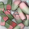 Squashies Sour Apple and Sour Cherry  x7 - Freeze Dried Sweets