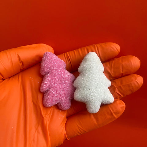 Fizzy Red and Green Christmas Trees 5 Pieces - Freeze Dried Sweets | Gluten Free and Dairy Free